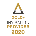 Gold plus Invisalign Provider 2020 logo