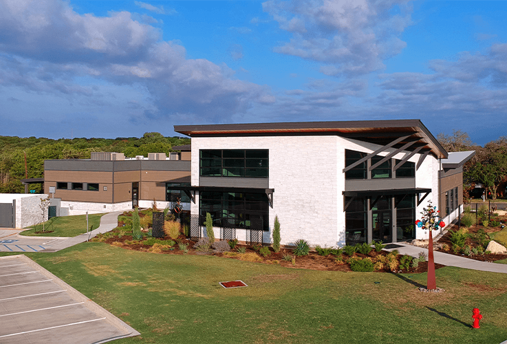 exterior of office