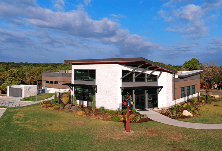 exterior of office