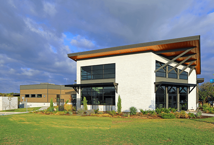 exterior of office