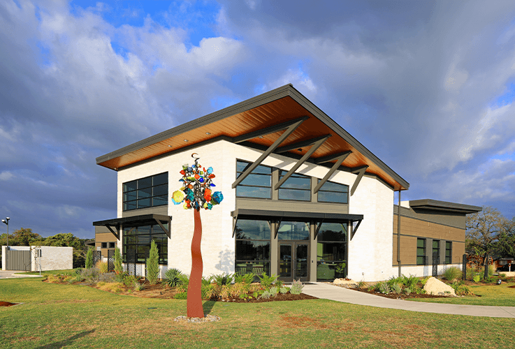 exterior of office