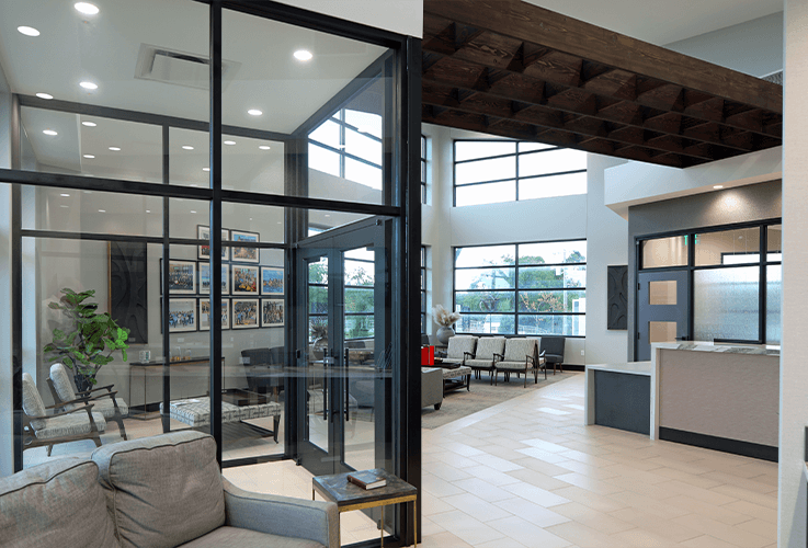exterior of office