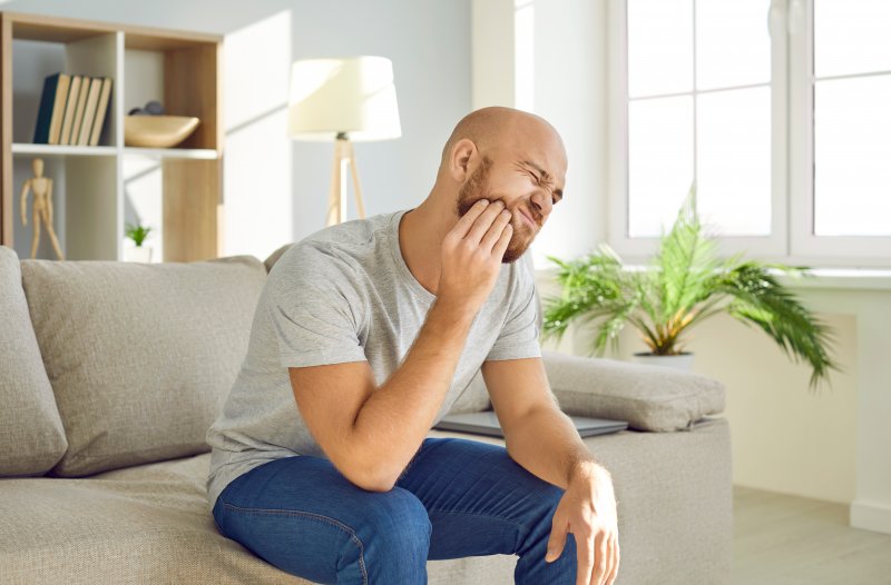 man with gum disease in Waco